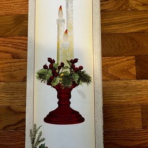 LED Candle Decor.  New